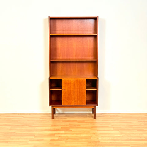 Swedish bookshelf in teak