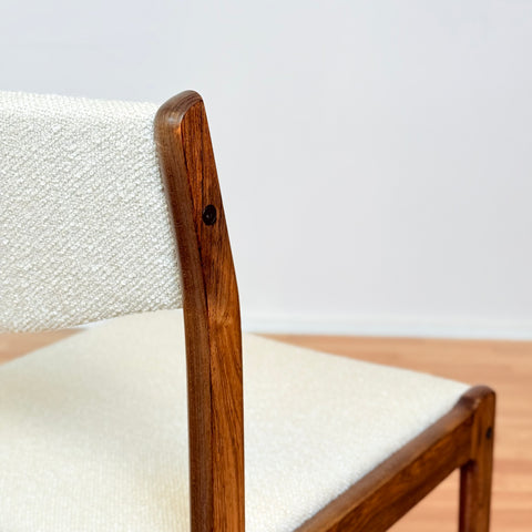 Danish dining chairs in Santos rosewood