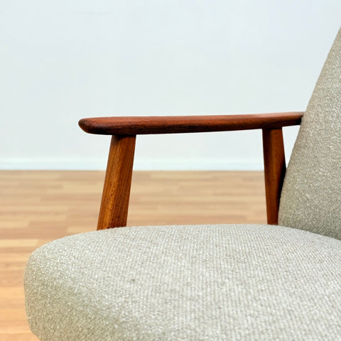 Swedish armchair in teak