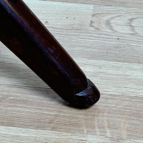 Dining table, dark wood, 1970s