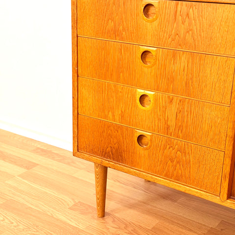 Reserved Danish sideboard in oak by Christensen Jun