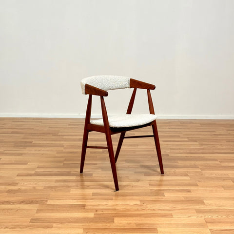 Set of 4 chairs in teak, by Ejner Larsen & Aksel Bender Madsen, 1950s-60s, Denmark