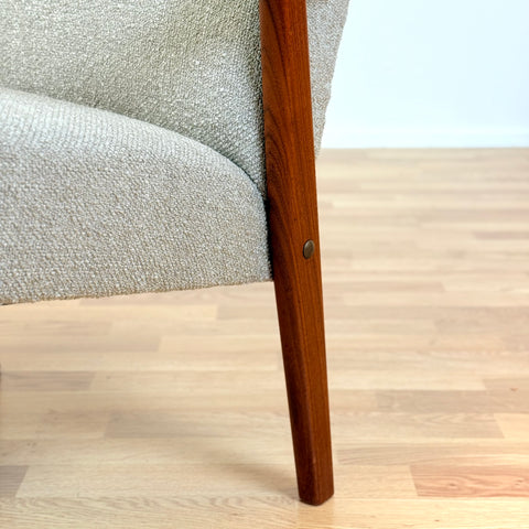 Swedish armchair in teak