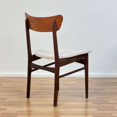 Set of 3+1 dining chairs, Schiønning & Elgaard