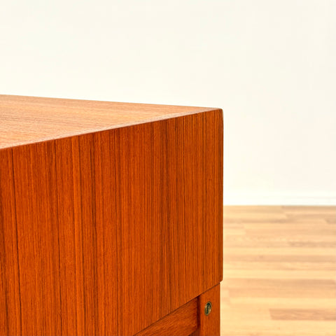 Hall bench in teak, 1950s-60s, Sweden