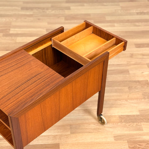 Side table "Gerti" in teak by Bengt Ruda for IKEA, 1950s-60s, Sweden