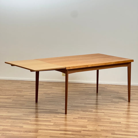 Dining table, oak, 1970s, Denmark.