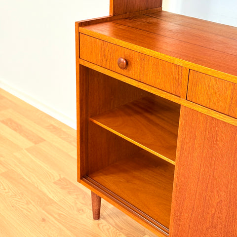 Swedish bookshelf in teak