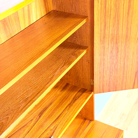 Swedish bookshelf in teak