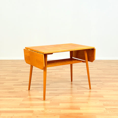 Swedish coffee table in birch by S. Ljungqvist