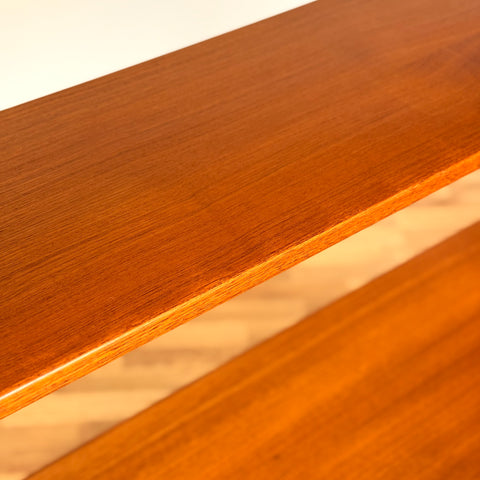 Swedish bookshelf in teak by Ulferts Tibro