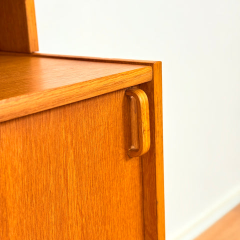 Swedish bookshelf in oak by Bertil Fridhagen for Bodafors
