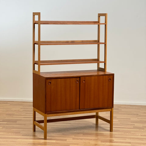 Bookshelf, teak, 1950-60s