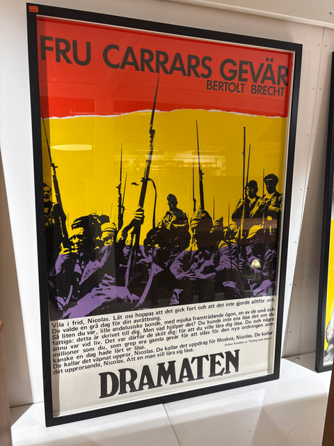 Poster Fru Carrars