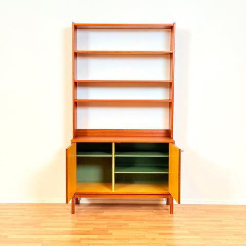 Swedish bookshelf in teak
