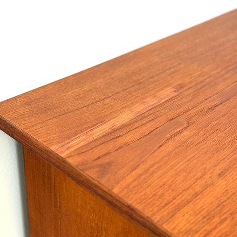 Writing desk in teak, 1950s-60s, Denmark - Beyo Vintage