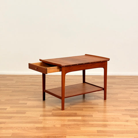 Coffee table in teak by Yngvar Sandström for Seffle Möbelfabrik, 1950s-60s, Sweden