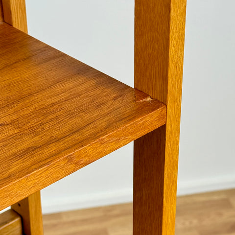 Bookshelf, teak, 1950-60s