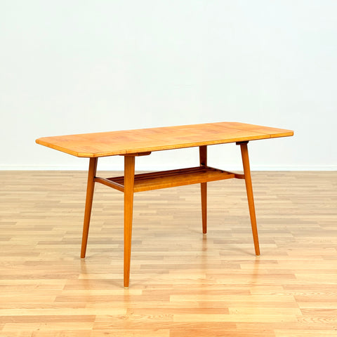 Swedish coffee table in birch by S. Ljungqvist