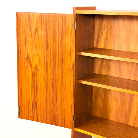 Swedish bookshelf in teak