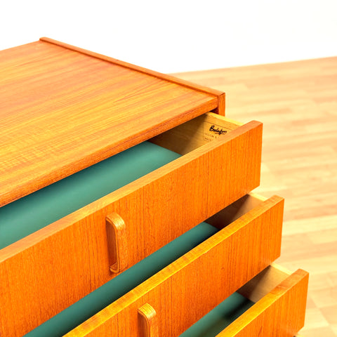 Swedish chest of drawers in teak by Bertil Fridhagen for Bodafors