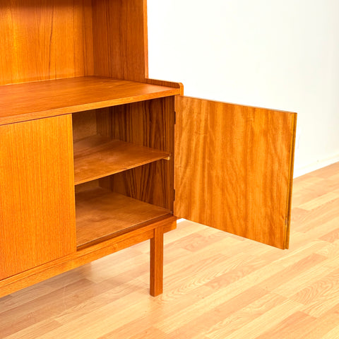 Swedish bookshelf in teak