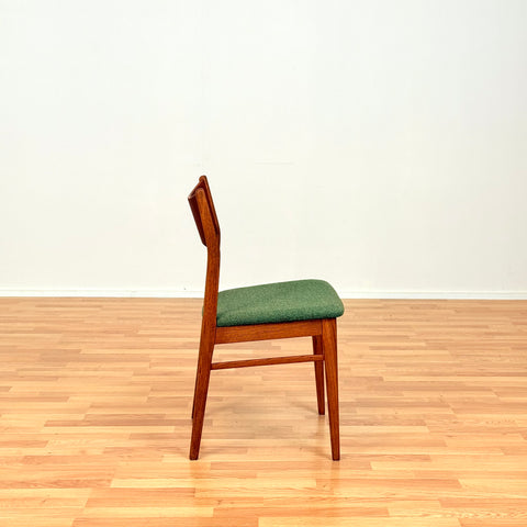 Swedish set of 6 dining chairs "Ole" in teak & oak by IKEA