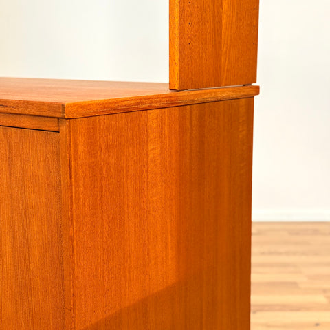 Swedish bookshelf in teak by Ulferts Tibro