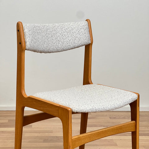 Erik Buch, set of 8 dining chairs, Denmark, 1960s