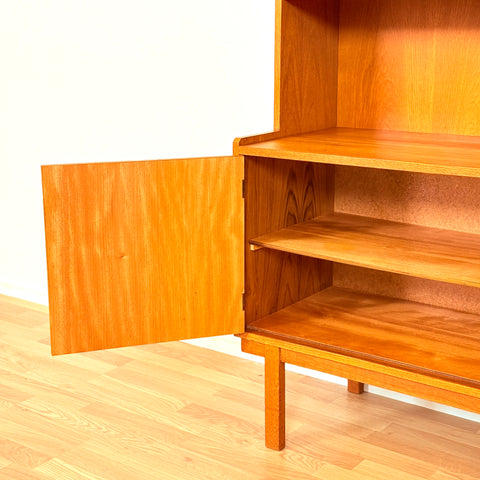 Swedish bookshelf in teak