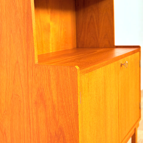 Swedish bookshelf in teak
