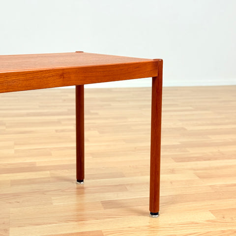 Swedish side table in teak