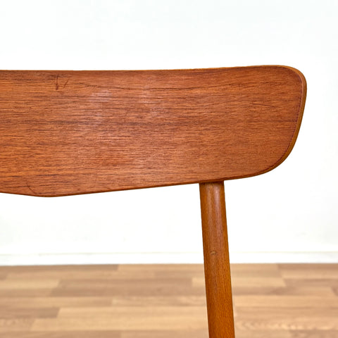 Set of 6 chairs made of teak and beech by Findahl möbelfabrik, 1950s-60s, Denmark - Beyo Vintage
