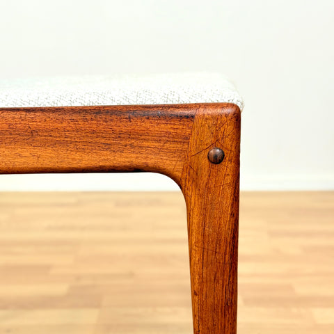 Danish set of 6 dining chairs in teak by Uldum Møbelfabrik