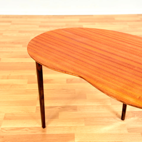 Swedish side table in mahogany