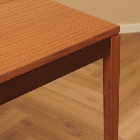 Swedish rectangular dining table in teak by Ulferts in Tibro