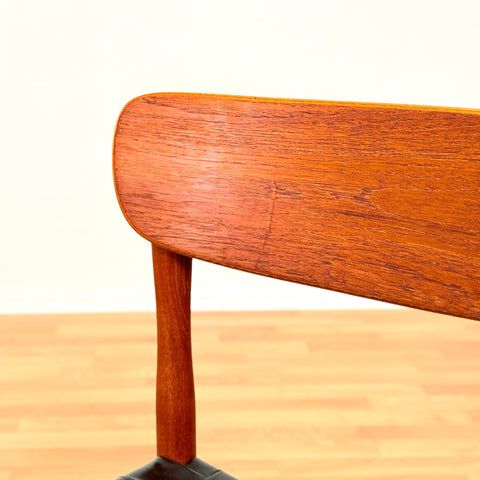 Danish dining chairs in teak