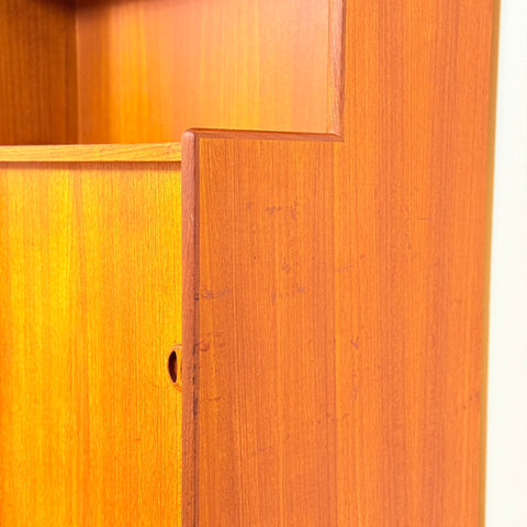 Swedish bookshelf in teak