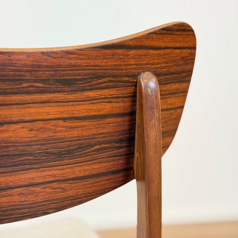 Set of 4 in rosewood and teak, 1950s-60s, Denmark - Beyo Vintage