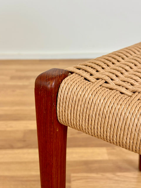 Single chair with papercord, by N.O Moller