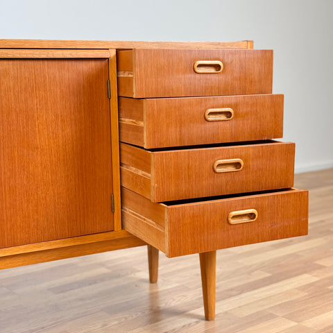 Sideboard, teak & oak, 1960s, Sweden