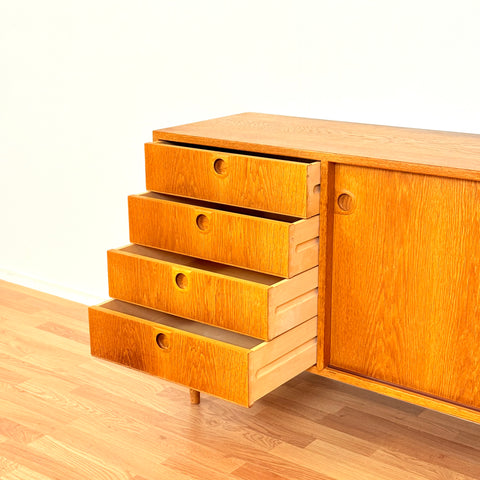 Reserved Danish sideboard in oak by Christensen Jun