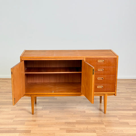 Sideboard, teak & oak, 1960s, Sweden