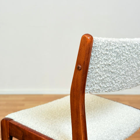 Danish dining chairs in stained beech