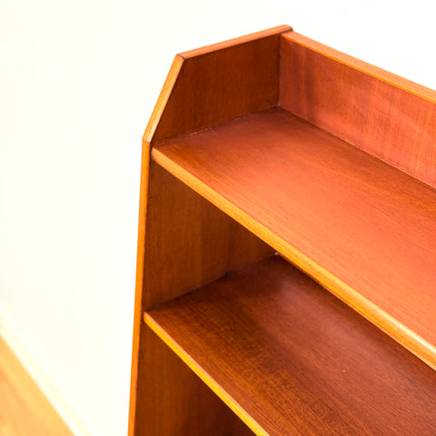 Swedish bookshelf in mahogany by AB Förenade Möbelbarikerna, Linköping