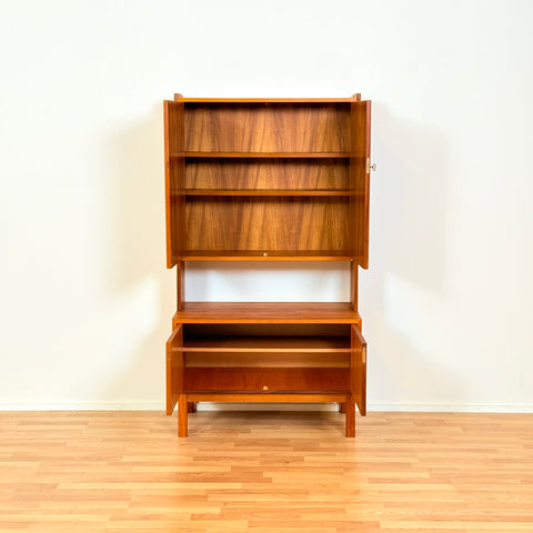 Swedish bookshelf in teak