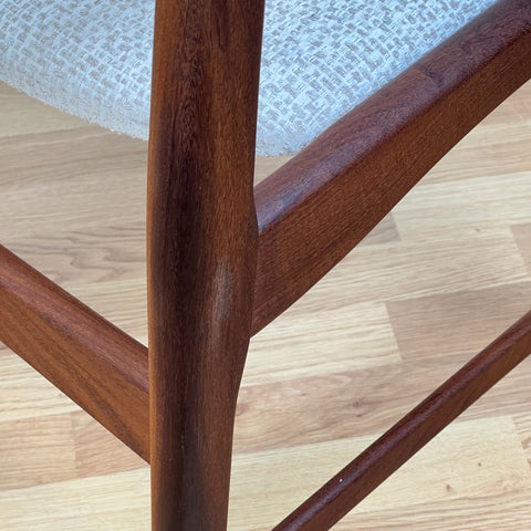 Teak armchairs, Denmark, 1960s