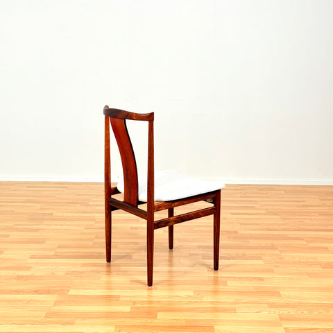 Danish dining chairs in Santos rosewood by Henning Sørensen for Danex