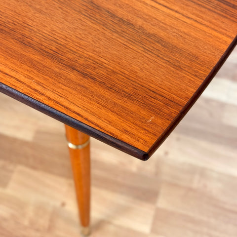 Swedish coffee table in teak & beech