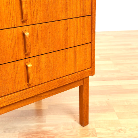 Swedish chest of drawers in teak by Bertil Fridhagen for Bodafors
